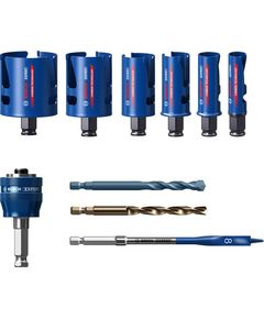 Набір коронок BOSCH EXPERT 10 шт. 20/25/32/38/51/64 мм для матеріалів, фото  | SNABZHENIE.com.ua