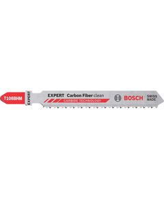 Полотно для лобзиков EXPERT Carbon Fiber Clean T 108 BHM, 3 шт., BOSCH, фото  | SNABZHENIE.com.ua