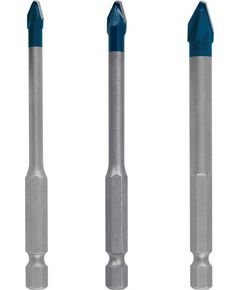 Набор свердел BOSCH EXPERT HardCeramic HEX-9, 5/6/8 мм, 3 шт., фото  | SNABZHENIE.com.ua