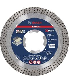 Алмазний відрізний круг BOSCH EXPERT HardCeramic X-LOCK, 85 мм, 22,23 мм, фото  | SNABZHENIE.com.ua