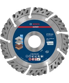 Алмазний відрізний круг BOSCH EXPERT MultiMaterial 125x22,23x2,2 мм, фото  | SNABZHENIE.com.ua