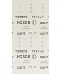 Шліфувальна сітка BOSCH EXPERT M480 G 400 для ексцентрикових машин 115x230 мм, 50 шт., фото  | SNABZHENIE.com.ua