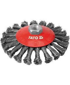 Щетка-крацовка YATO дисковая Ø125мм YT-4764, фото  | SNABZHENIE.com.ua