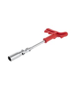 Ключ свечной Т-образный с шарниром 16х250 мм INTERTOOL HT-1717, фото  | SNABZHENIE.com.ua