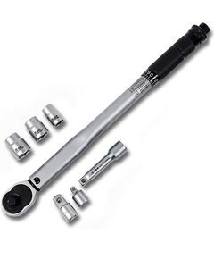 Динамометрический ключ S&R 3/8 с головками 19-110 Hm 465038110, фото  | SNABZHENIE.com.ua