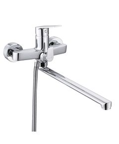 Смеситель для ванны Qtap Stenava New с душем и поворотным изливом, фото  | SNABZHENIE.com.ua