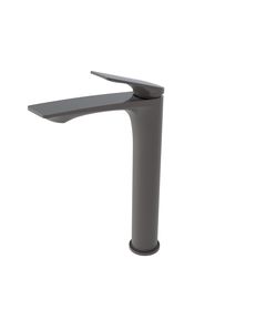 Смеситель для раковины Qtap Vlasta New высокий черный PVD, фото  | SNABZHENIE.com.ua
