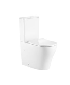 Унитаз Qtap Virgo Ultra Quiet безободковый с сиденьем Soft-Close БЕЛЫЙ, фото  | SNABZHENIE.com.ua
