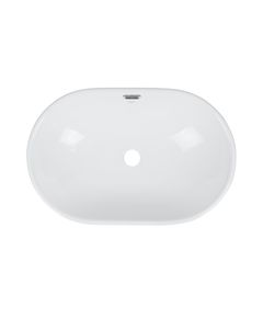 Раковина Qtap Leo 590x400x170, белая, фото  | SNABZHENIE.com.ua