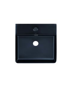 Раковина Qtap Nando LT 500x420x120, матовая черная, фото  | SNABZHENIE.com.ua