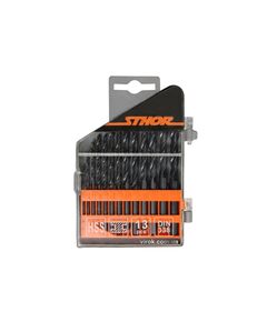Набір свердл по металу STHOR HSS, &Oslash;= 1,5 - 6,5 мм, 13 шт., фото  | SNABZHENIE.com.ua
