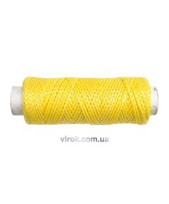 Шнур трасовочний VOREL: L= 40 м, жовтий, фото  | SNABZHENIE.com.ua