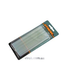 Клеевые стержни STHOR : Ø= 11 х 150 мм, прозрачные, уп. 12 шт., фото  | SNABZHENIE.com.ua