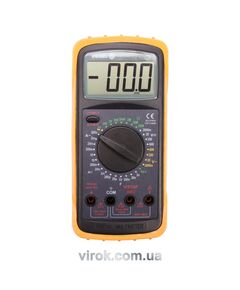 Мультиметр VOREL цифровий, висота цифр - 25 мм, фото  | SNABZHENIE.com.ua