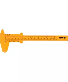 Штангенциркуль пластиковий VOREL L = 150 мм, точність 0,05 мм (VO-15120), фото  | SNABZHENIE.com.ua