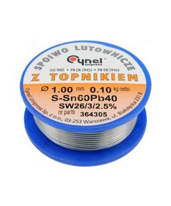 Припой Sn60-Pb40 проволока на катушке VOREL : Ø=1мм, m=100 г, фото  | SNABZHENIE.com.ua