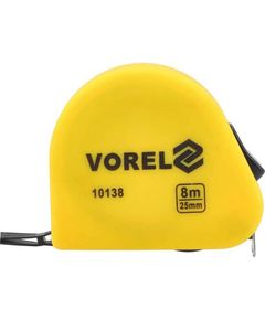 Рулетка VOREL : L= 8 м x 25 мм, 2 фиксатора, фото  | SNABZHENIE.com.ua