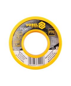 Фум-лента VOREL тефлоновая уплотняющая, l= 12 м, b= 12 мм, h= 0,1 мм [250/1000], фото  | SNABZHENIE.com.ua