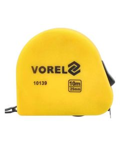 Рулетка VOREL: L= 10 м x 25 мм, 2 фиксатора, фото  | SNABZHENIE.com.ua