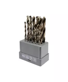 Набір свердл по металу STHOR, HSS 1,0-10,0 мм, 19 шт. (VO-21999), фото  | SNABZHENIE.com.ua