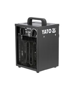 Нагреватель помещений YATO 2кВт с вентилятором, обогрев до 20 м², YT-99690, фото  | SNABZHENIE.com.ua