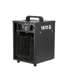 Нагреватель YATO 230В, 3кВт с вентилятором для помещения до 30 м², фото  | SNABZHENIE.com.ua