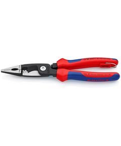 Багатофункціональні кліщі KNIPEX 13 82 200 T BK для електромонтажу, фото  | SNABZHENIE.com.ua
