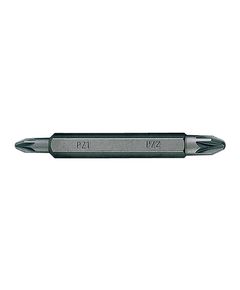 Бита торцевая 1/4 PZ2 двусторонняя 60мм, упаковка 10 шт., фото  | SNABZHENIE.com.ua