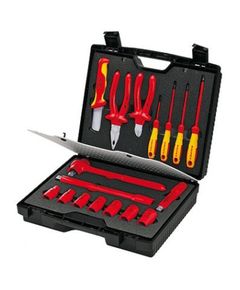 Валіза KNIPEX 98 99 12 з 26 інструментами стандартного набору, фото  | SNABZHENIE.com.ua