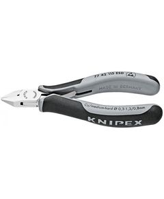 Кусачки KNIPEX 77 42 115 ESD для электроники, боковые, 115 мм, фото  | SNABZHENIE.com.ua