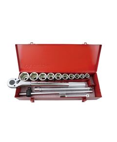 Набір головок 3/4" 14 од. 6-ти грані (22-50мм) у металевій скриньці, фото  | SNABZHENIE.com.ua