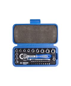 Набор головок 1/4" 25 ед. 6-гранные (4-13 мм), фото  | SNABZHENIE.com.ua