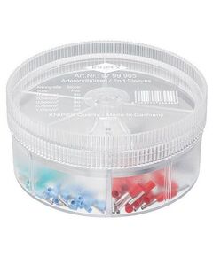 Набір ізольованих контактних гільз KNIPEX 97 99 905 (0.25-1.0 мм²), фото  | SNABZHENIE.com.ua