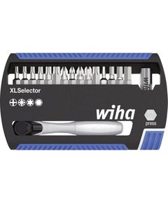 Набор бит XLSelector Torsion/Standard 17 шт. с трещоткой WIHA 36951, фото  | SNABZHENIE.com.ua