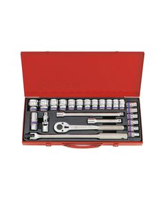 Набор головок 1/2" 24 ед. 6-гранные 10-32 мм с карданом 4532MR, фото  | SNABZHENIE.com.ua