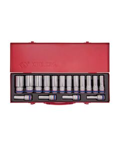 Набор головок 1/2" глуб. 16пр. 6гр. 10-32мм, фото  | SNABZHENIE.com.ua