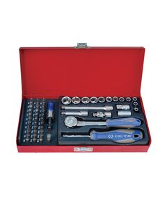 Набор головок 1/4 51 шт. (4-14 мм) 6-гранные для ключей 2551MR, фото  | SNABZHENIE.com.ua