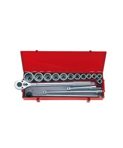 Набор головок 3/4 16 ед. 12-гранные, короткие, дюймовые 6016SR, фото  | SNABZHENIE.com.ua