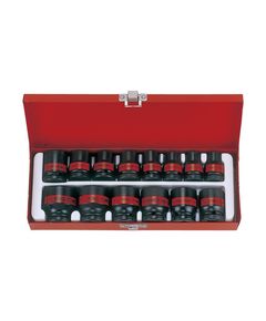 Набор ударных головок 1/2" 14 шт, 6-гранные, короткие, фото  | SNABZHENIE.com.ua