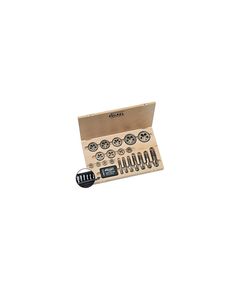 Набор метчиков и плашек HexTap M3-24, 26 шт, HSS-G, V?LKEL 48622, фото  | SNABZHENIE.com.ua