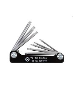 Набір TORX 8 шт. (Т9-Т40) з отвором у рукоятці, фото  | SNABZHENIE.com.ua