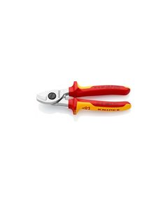 Ножницы изолированные 165 мм для резки кабелей Ø 15 мм / 50 мм² KNIPEX 95 16 165, фото  | SNABZHENIE.com.ua