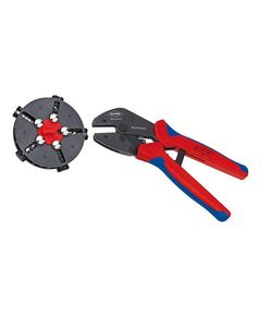 Обжимні клещі Knipex MultiCrimp® 250 мм, 5 профілів обжиму, 97 33 02, фото  | SNABZHENIE.com.ua