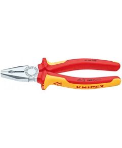 Плоскогубці комбіновані VDE KNIPEX 03 06 200, фото  | SNABZHENIE.com.ua