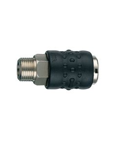 Разъём б/с 17/B 1/2M, мама, резьба 1/2 нар., резиновый корпус, фото  | SNABZHENIE.com.ua