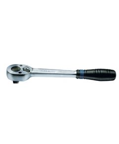 Тріскачка 1/2" 250мм (обгумована рукоятка) чорна ручка, фото  | SNABZHENIE.com.ua