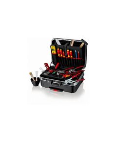 Інструментальний чемодан KNIPEX BIG Basic Move з телескопічною ручкою, фото  | SNABZHENIE.com.ua