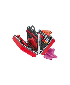 Чемодан KNIPEX з 48 електроізольованими інструментами 98 99 14, фото  | SNABZHENIE.com.ua