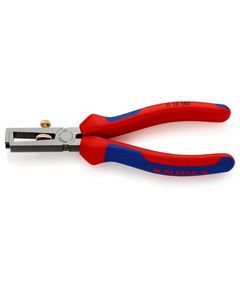 Інструмент для видалення ізоляції KNIPEX 11 12 160, фото  | SNABZHENIE.com.ua