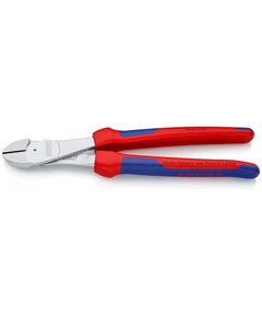 Кусачки KNIPEX 74 05 250 боковые 250 мм с повышенной мощностью, фото  | SNABZHENIE.com.ua